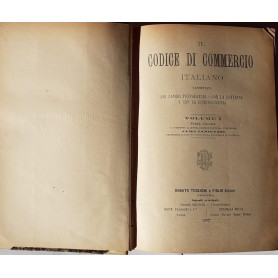 Il codice di commercio italiano Volume I