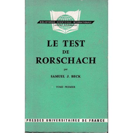 Le test de Rorschach