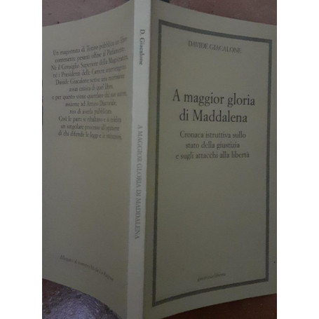 A maggior gloria di Maddalena