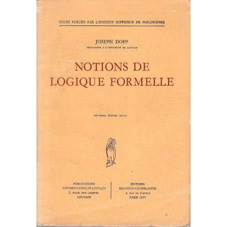 Notions de logique formelle