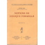 Notions de logique formelle