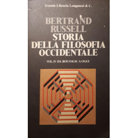 Storia della filosofia occidentale (vol.IV da Rousseau a oggi)