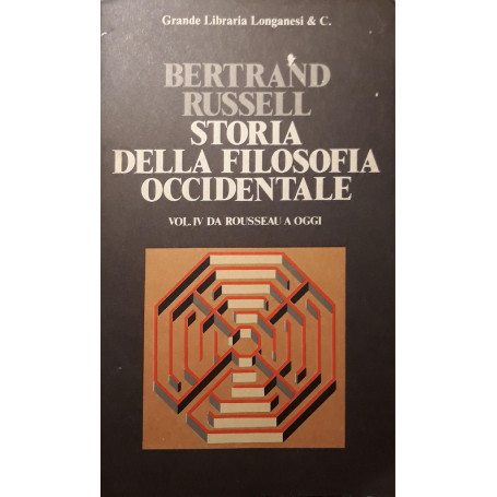 Storia della filosofia occidentale (vol.IV da Rousseau a oggi)