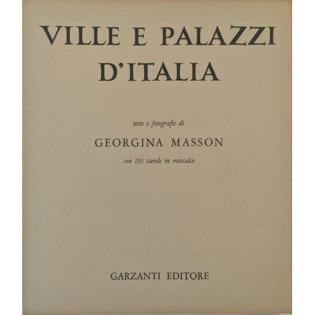 Ville e palazzi d'Italia