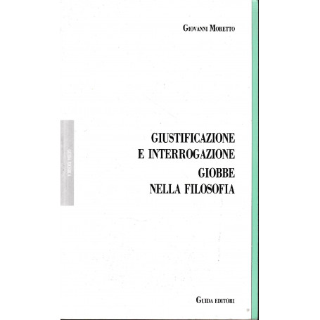 Giustificazione e interrogazione : Giobbe nella filosofia