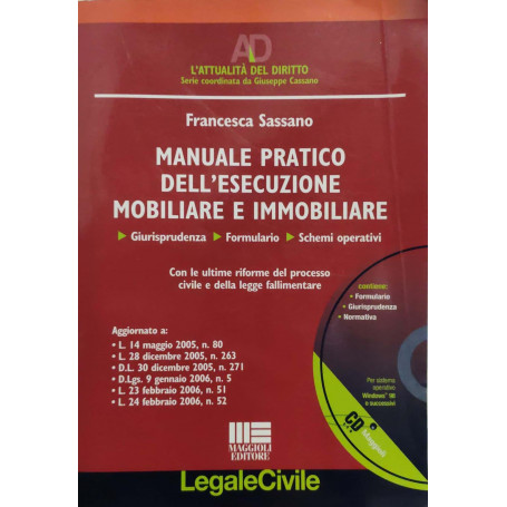 Manuale pratico dell'esecuzione mobiliare e immobiliare : giurisprudenza