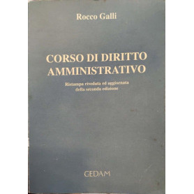 Corso di diritto amministrativo