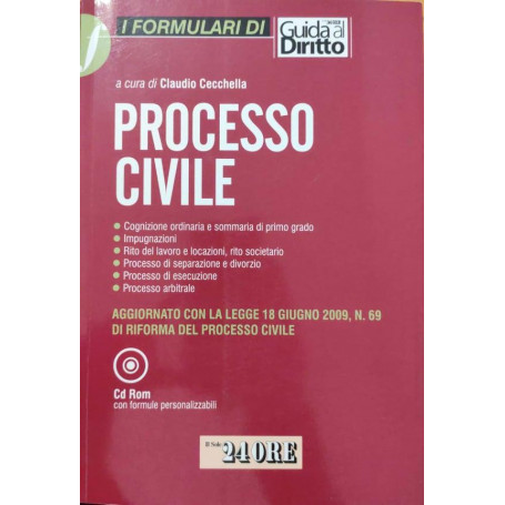 Processo civile. Con CD-ROM