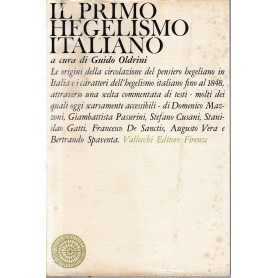 Il primo Hegelismo italiano