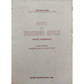 Profili del Processo Civile : parte generale