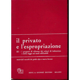Il privato e l'espropriazione