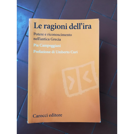 Le ragioni dell'ira : potere e riconoscimento nell'antica Grecia