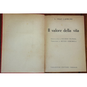 Il valore della vita