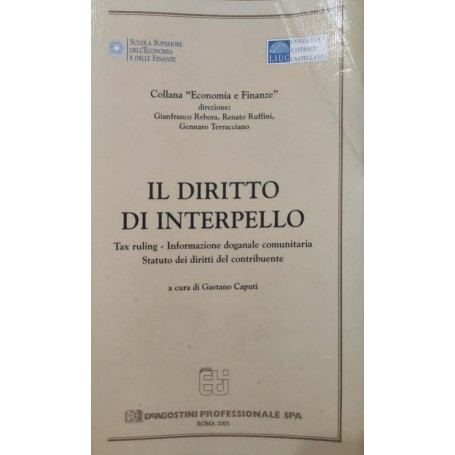 Il diritto di interpello: tax ruling