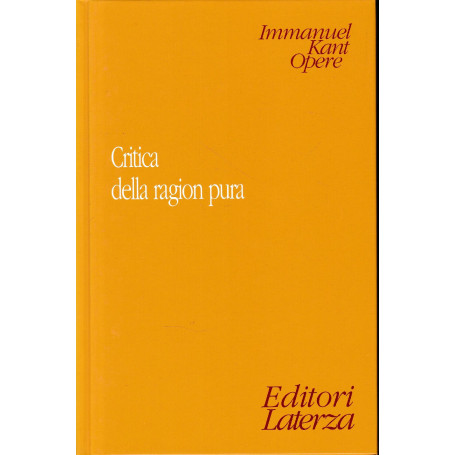 Critica della ragion pura