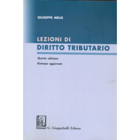 Lezioni di diritto tributario