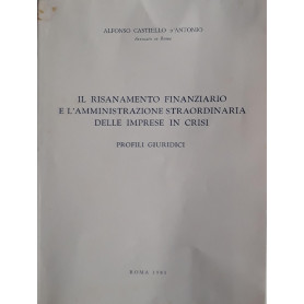 Il risanamento finanziario e l'amministrazione straordinaria delle imprese in crisi: profili giuridici