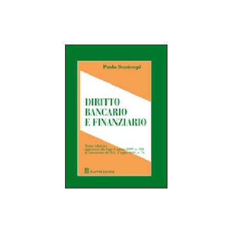 Diritto bancario e finanziario