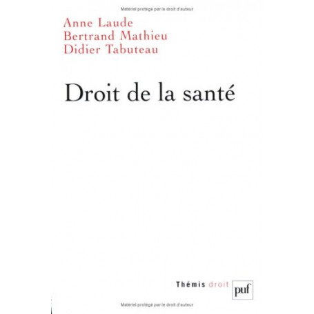 Droit de la santé