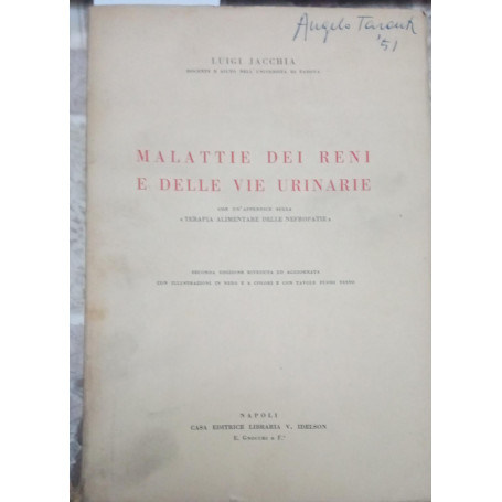 Malattie dei reni e delle vie urinarie
