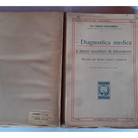 Diagnostica medica e mezzi sussidiari di laboratorio