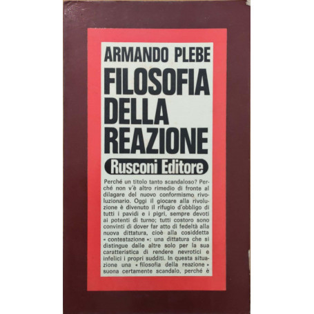 Filosofia della reazione