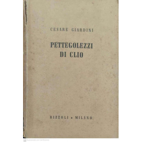 Pettegolezzi di Clio