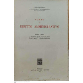 Corso di diritto amministrativo