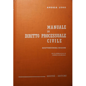Manuale di diritto processuale civile