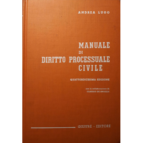 Manuale di diritto processuale civile