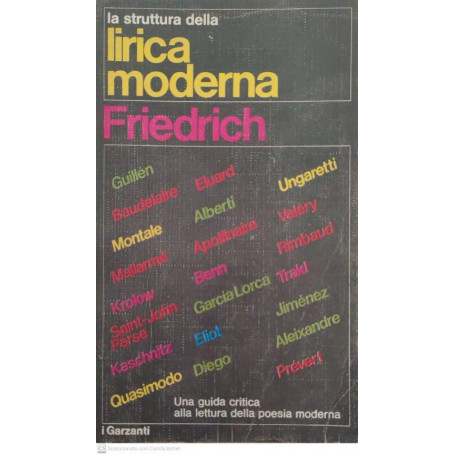 La struttura lirica moderna