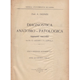Diagnostica anatomo-patologica