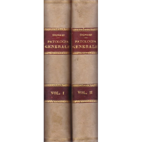Patologia generale. I. II.