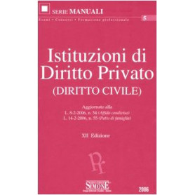 Istituzioni di diritto privato (diritto civile)