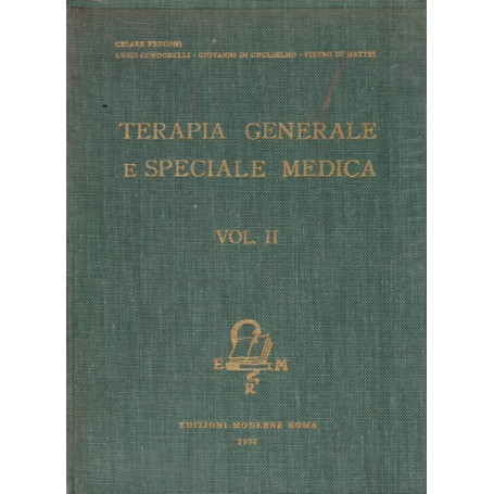 Terapia generale e speciale medica. II.