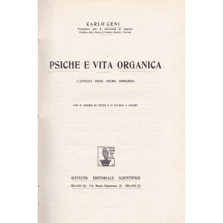 Psiche e vita organica