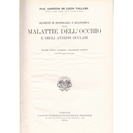 Malattie dell'occhio e degli annessi oculari