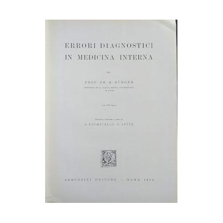 Errori diagnostici in medicina interna
