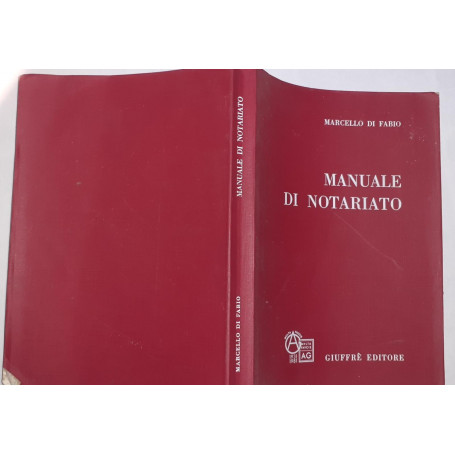 Manuale di notariato