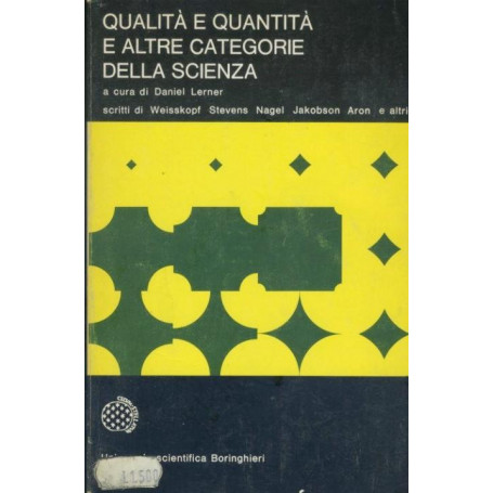 Qualità  e quantità  e altre categorie della scienza