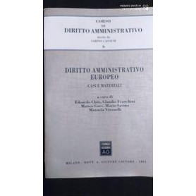 Diritto amministrativo europeo. Casi e materiali