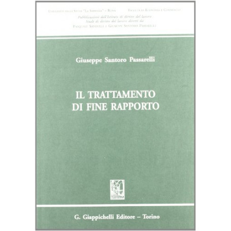 Il trattamento di fine rapporto