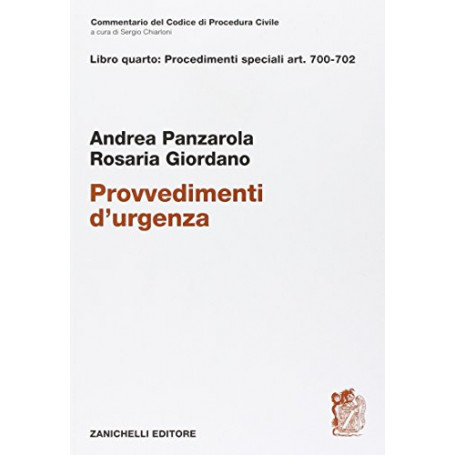 Provvedimenti d'urgenza