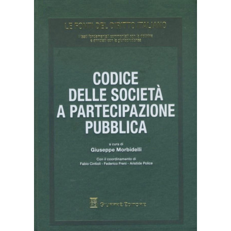 Codice delle società  a partecipazione pubblica