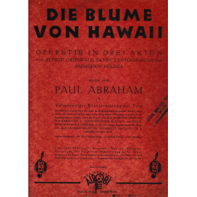 Die blume von Hawaii