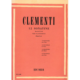 Clementi 12 sonatine Op. 36