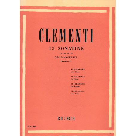 Clementi 12 sonatine Op. 36