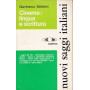Cinema : lingua e scrittura