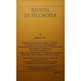 Rivista di filosofia: n.2 giugno 1975