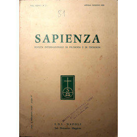 Sapienza (vol.2 aprile - giugno 1983)